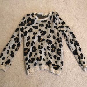 Cheetah Sweater